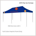 20ft Full Color Pop Up Canopy(Front Panel Only)